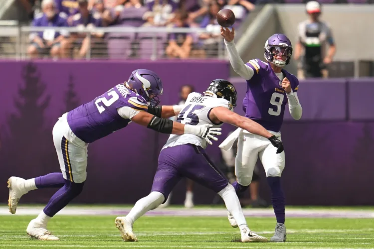 J.J. McCarthy's misfires at QB stand out for the Vikings in a 13-3 preseason loss to the Ravens